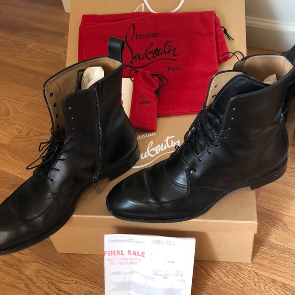 christian louboutin mens boots sale